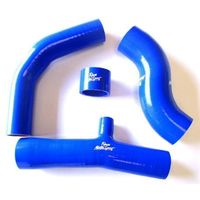 Ford Escort RS Turbo S1 MK3 - Kit durites turbo silicone avec prise dump valve Roose Motorsport