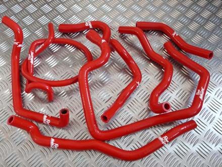 Ford Escort 1.6 / 1.8 Zetec MK6 - Kit durites auxiliaires silicone Roose Motorsport