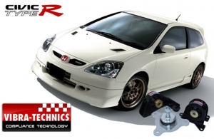 Supports moteurs renforc&eacute;s pour Honda Civic Type R (EP3)
