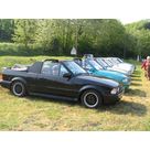 Une flopp&eacute;e d'Escort Cabriolet.