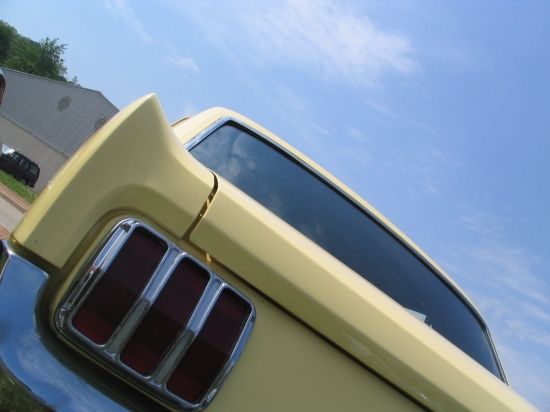 Photo de style sur une Ford Mustang
