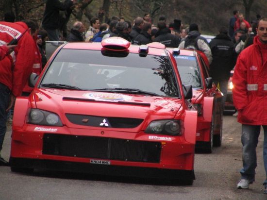 La plus r&eacute;ussie esth&eacute;tiquement..La Mitsubishi Lancer WRC