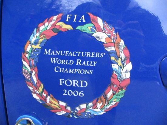Petit rappel du chamion constructeur 2006 sur la Focus