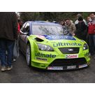 ENcore la Focus WRC, elles ont &eacute;t&eacute; tr&egrave;s actives au Shakedown...
