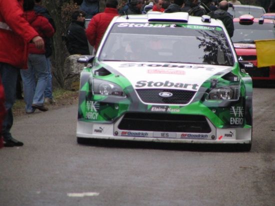 Ford Focus WRC vue de face