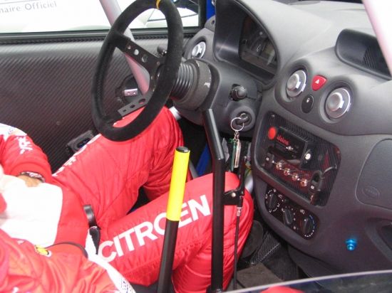 Habitacle de la C2 Super 1600