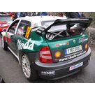 Skoda WRC vue de derri&egrave;re