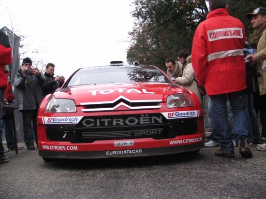 Citroen C4 WRC Vue de face
