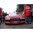 Citroen C4 WRC Vue de face