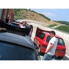 Refroidissement de Renault Clio dans les stands