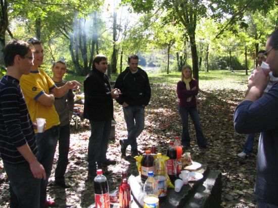 Ap&eacute;ritif d&icirc;natoire.