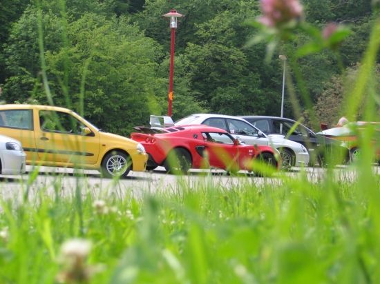 Les belles &agrave; l'arret