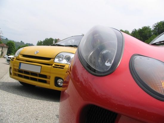 Exige et Clio RS1