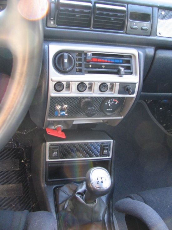 Console centrale habitacle