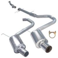 Ligne Inox Mongoose (Compl&egrave;te sans D&eacute;cat) - Mitsubishi Lancer EVO 4/5/6