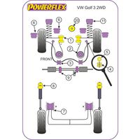Silentbloc de ligne d'&eacute;chappement Powerflex - image 2