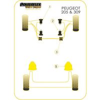Silentbloc avant de triangle Powerflex (Gamme comp&eacute;tition) - image 1