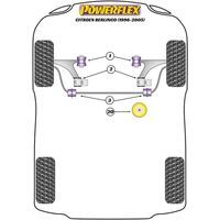 Silentbloc arri&egrave;re de triangle Powerflex pour Peugeot/Citroen - image 1