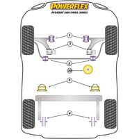 Silentbloc arri&egrave;re de triangle Powerflex pour Peugeot/Citroen - image 4