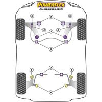 Montage sur Vauxhall / Opel - Calibra (1989-1997)  (Ref 4)