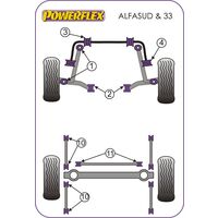 Silentbloc int&eacute;rieur de ressort sup&eacute;rieur Powerflex - image 1