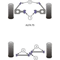 Silentbloc int&eacute;rieur du bras de fixation de ressort Powerflex - image 1