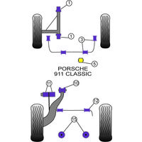 Montage sur Porsche - 911 Classic (1978 - 1989) Turbo  (Ref 12)
