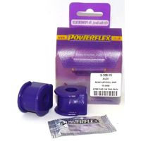 Silentbloc de barre anti-roulis arri&egrave;re sur bras Powerflex 15mm pour Audi