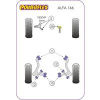 Silentbloc de support moteur  (moteur/stabilisateur) Powerflex - Alfa Romeo - image 3