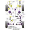 Montage sur Honda - Civic Models Civic EG4, EG5, EG6, EJ1 & EJ2 (1992-1996) CRX Del Sol EG1, EG2, EH1 & EH6 (1992-1998) Integra Type R DC2 (1995-2000) (Ref 2)