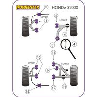 Montage sur Honda - S2000 (1999-2009)  (Ref 2)