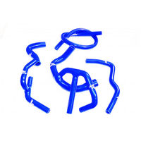 Mini 1275 Injection monopoint (92-96) - Kit durites silicone de refroidissement principales