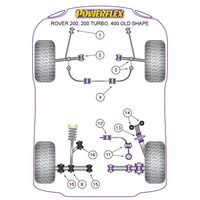 Montage sur Rover - 200 (1989-1995), 400 (1990-1995)  (Ref 4)