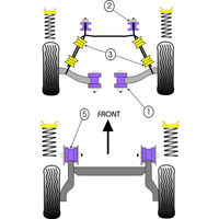Montage sur Vauxhall / Opel - CORSA MODELS Corsa B (1993-2000) (Ref 3)