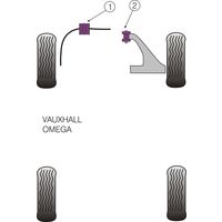 Silentbloc avant de triangle avant Powerflex - Opel Omega B - image 1