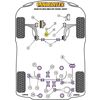 Petit silentbloc pour support moteur avant Powerflex - VAG - image 2