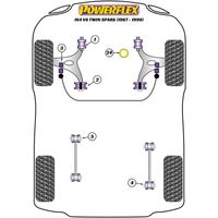 Montage sur Alfa Romeo - 164 V6 & Twin Spark (1987 -1998)  (Ref 5)