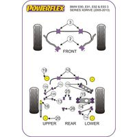 Montage sur BMW - 3 Series   E90, E91, E92 & E93 3 Series (2005-2013) (Ref 15)
