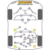 Montage sur BMW - 5 Series   E60, E61 5 Series (2003-2010) (Ref 14)