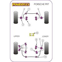 Silentbloc int&eacute;rieur de liaison de bras arri&egrave;re Powerflex - Porsche - image 2