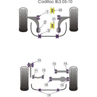 Montage sur Cadillac - BLS (2005 - 2010)  (Ref 19)