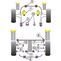 Montage sur Subaru - Forester Models Forester SG (2002 - 2008) (Ref 7)