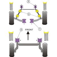 Montage sur Vauxhall / Opel - TIGRA MODELS Tigra (1993-2001) (Ref 5)
