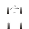 Silentbloc de barre Panhard avant Powerflex - Jeep Grand Cherokee (WG et WJ) - image 1