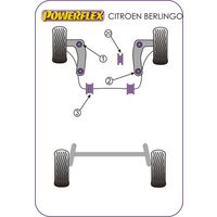 Silentblocs arri&egrave;re de bras avant Powerflex - Peugeot 206 - image 1