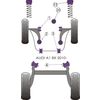 Silentbloc de barre anti-roulis avant en 20mm Powerflex - VAG - image 1