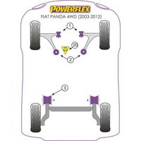 Montage sur Fiat - Panda (2003-2012)  Panda 4WD (2003-2012)  (Ref 20)