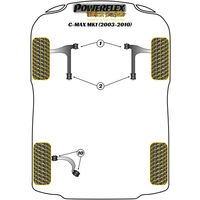 Montage sur Ford - C-Max MK1 (2003-2010)  (Ref 2)