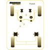 Silentbloc rotul&eacute; arri&egrave;re de triangle Powerflex pour Puma/Fiesta (Comp&eacute;tition) - image 2