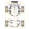 Montage sur Audi - 80, 90 Quattro inc Avant (1992-1996), S2 inc Avant B4, RS2 B4 (1994-1996)  (Ref 1)